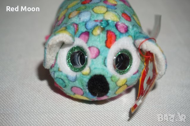 Лот от 4 Плюшени Играчки Beanie Boo's Yips Bloomy Stripes and Kale, снимка 14 - Плюшени играчки - 42509388