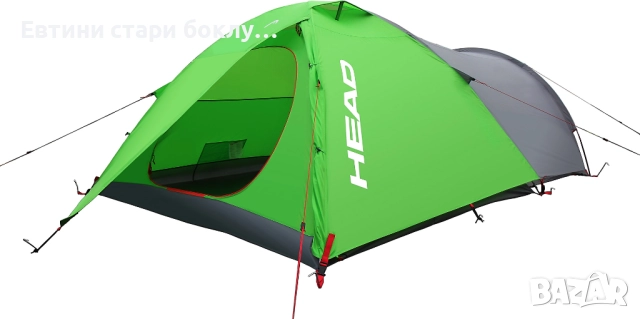 HEAD RIDLEY 4 – комфортна палатка за къмпинг, море, риболов, снимка 4 - Палатки - 52499783