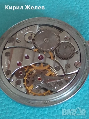 МОЛНИЯ Стар РУСКИ МЕХАНИЧЕН ДЖОБЕН ЧАСОВНИК МОЛНИЯ СССР 37126, снимка 16 - Джобни - 40060375