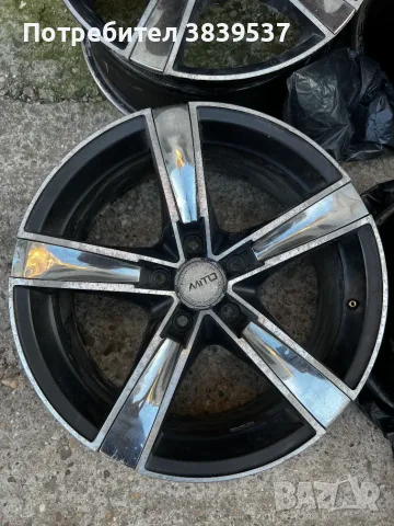 Италиански джанти Mito 17" 5x112 7.5J ET45 за Audi A3, Golf 5/6/7, Passat, Mercede, снимка 2 - Гуми и джанти - 55952487