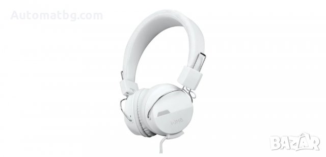 Стерео Слушалки, Бели, Automat