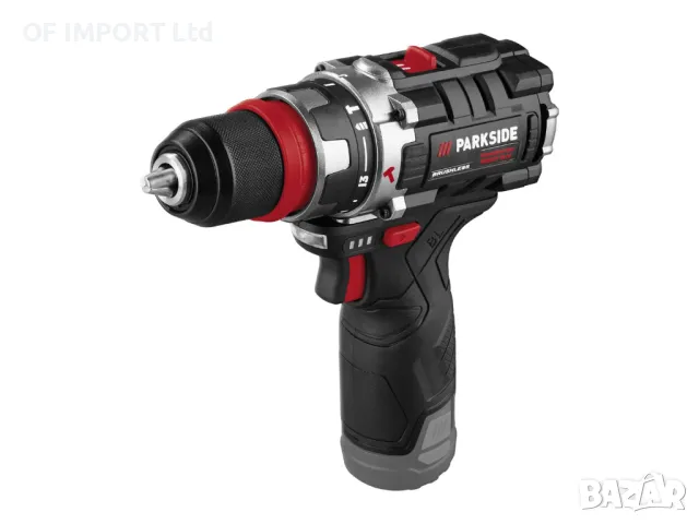 Акумулаторен Безчетков Ударен Винтоверт PARKSIDE Performance PSBSAP 12 A1, снимка 3 - Винтоверти - 49299721