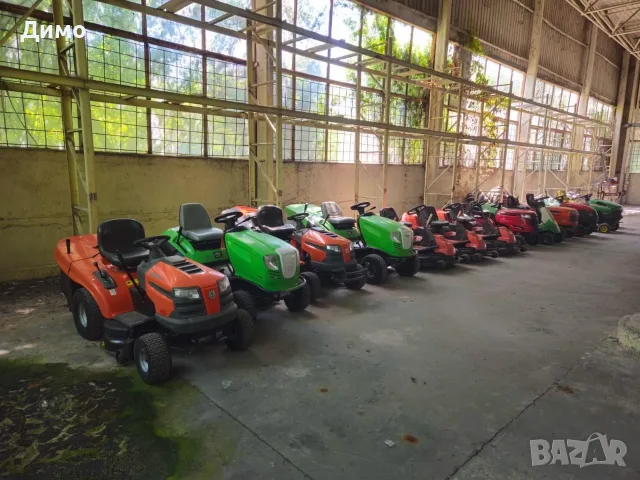Тракторни косачки и райдери Husqvarna Viking Stiga MTD John Deere