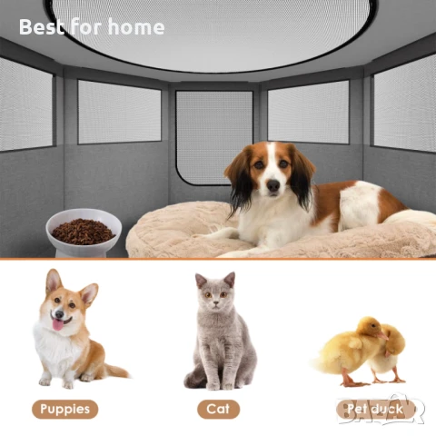 Мека клетка за кучета и домашни любимци Pirecart, снимка 3 - За кучета - 50614812