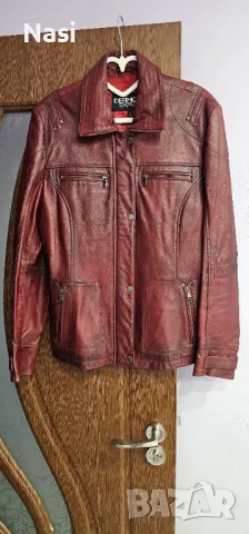 Продавам кожено яке, снимка 3 - Якета - 48816142