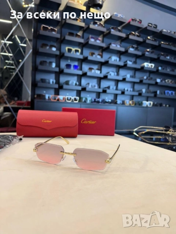 Cartier Слънчеви Очила С UV400 Защита - Налични Различни Цветове Код SK321, снимка 3 - Слънчеви и диоптрични очила - 52598745
