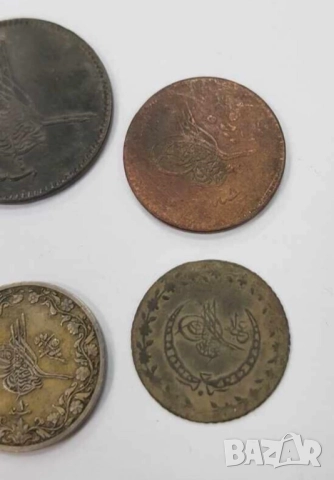 Стари отомански османски монети 20 век Тугра  Запазете си част от историята , снимка 2 - Антикварни и старинни предмети - 52686588
