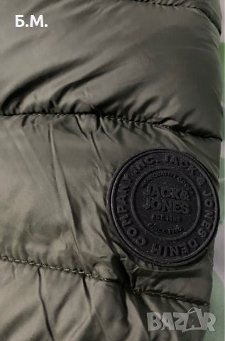 Олекотено яке Jack & Jones, снимка 4 - Якета - 41792626
