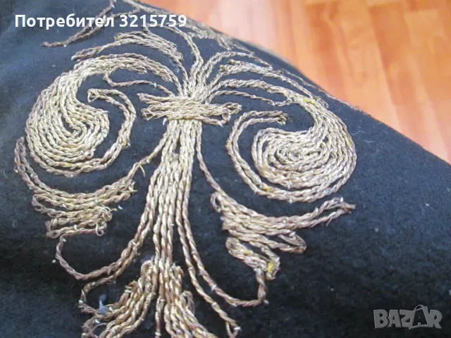 19 век елек за носия златна и сребърна сърма, снимка 10 - Антикварни и старинни предмети - 49828078