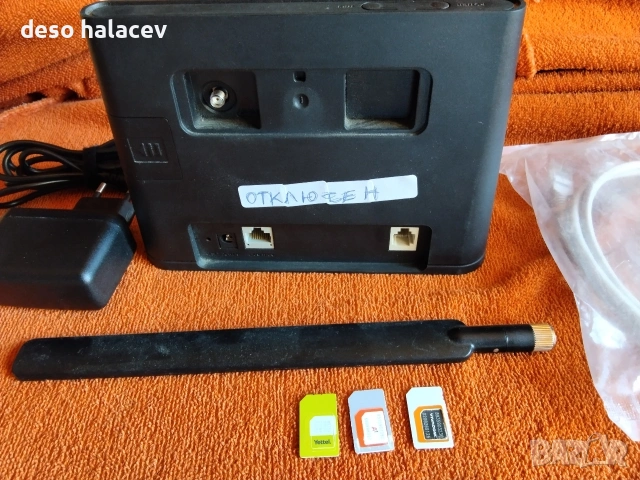 фабрично отключен 4G LTE SIM CARDS RUTER работи перфектно навсякъде в цял свят, снимка 3 - Рутери - 53859465