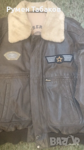Авиаторско кожено яке