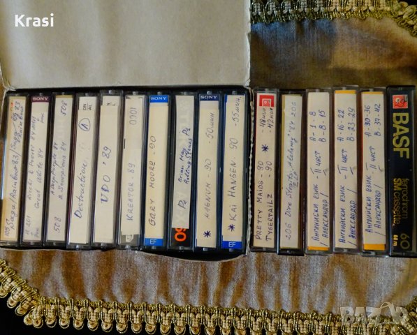 Sony аудиокасети с Gary Moore. , снимка 5 - Аудио касети - 35845068