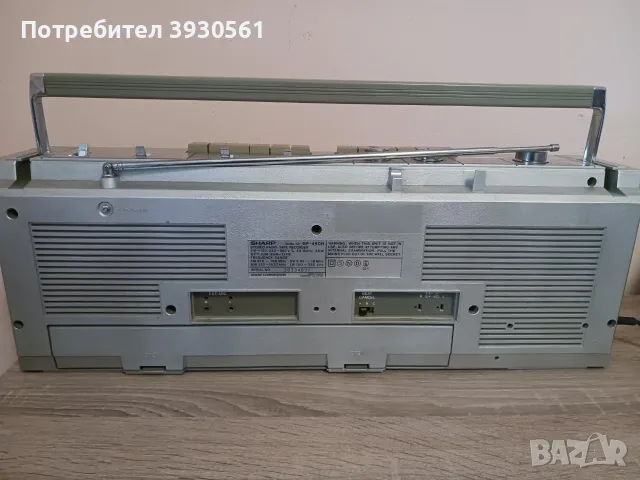 Радиокасетофон sharp gf 450, снимка 9 - Радиокасетофони, транзистори - 55728497