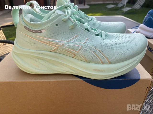 маратонки Asics номера 37,5 и 38см ,стелки 23,5см и 24см,като нови, снимка 6 - Спортна екипировка - 55786239