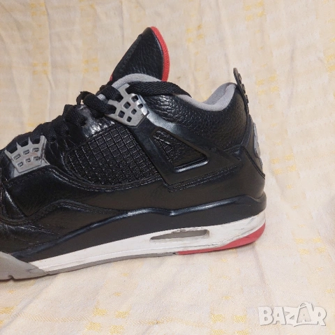 Jordan Air Jordan 4 "Bred Reimagined" номер 43 оригинални маратонки , снимка 6 - Маратонки - 53090004