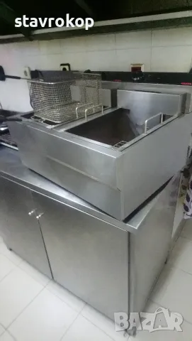 Фритюрник 2 х 3.8kw., снимка 2 - Обзавеждане на кухня - 48855018