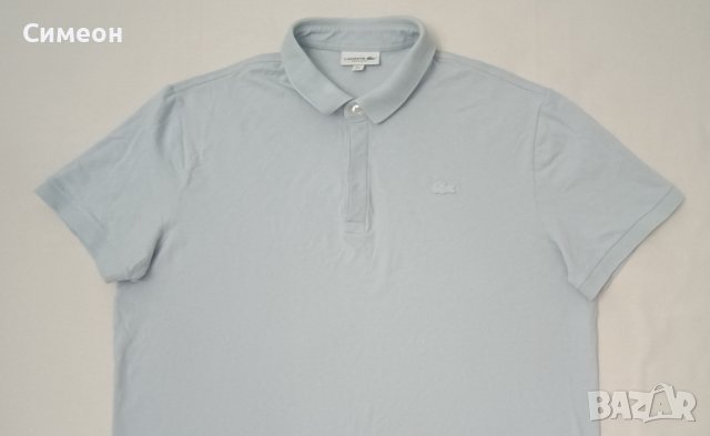 Lacoste Polo Shirt оригинална тениска 2XL памучна поло фланелка, снимка 2 - Тениски - 41415492