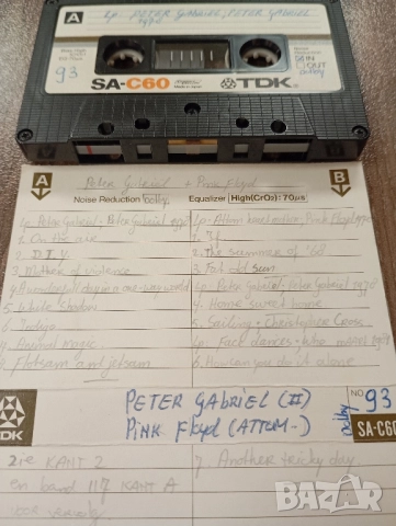 Лот от 12 бр TDK SA-C60 хромни аудиокасети с Албуми и хитове от 80те години, снимка 9 - Аудио касети - 52054575