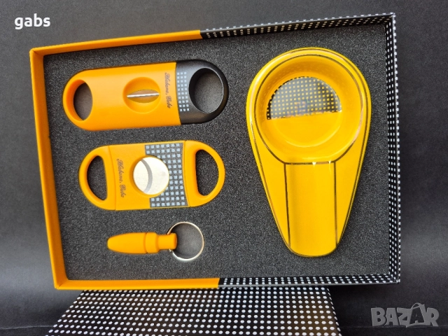 Луксозен комплект за пури в подаръчна кутия,с лого, снимка 5 - Други - 52458888