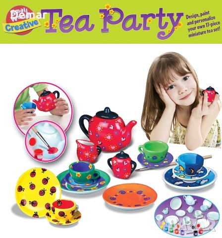 Комплект за рисуване на чаено парти за деца, снимка 3 - Рисуване и оцветяване - 41067909