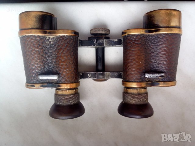 Бинокъл Carl Zeiss Jena D.F. 8x, снимка 6 - Антикварни и старинни предмети - 34163342