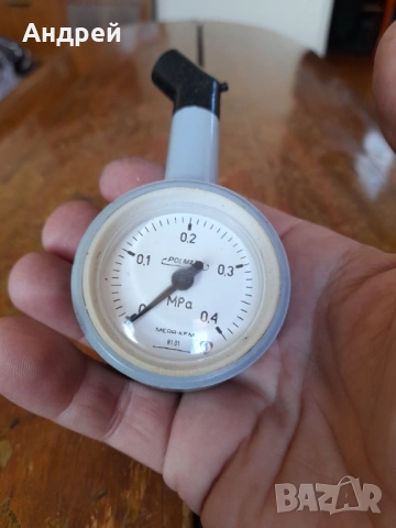 Стар манометър за гуми Mera KFM, снимка 2 - Други ценни предмети - 53786537