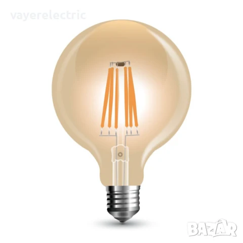 Декоративни LED крушки Amber - 6 модела, снимка 2 - Лед осветление - 23944849