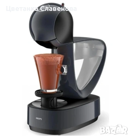 Кафемашина с капсули Krups - Dolce Gusto Infinissima,KP173B10, 15 bar, 1.2l, сива, снимка 2 - Кафемашини - 53857681
