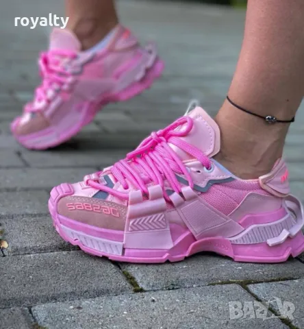 Dolce & Gabbana дамски розови маратонки 