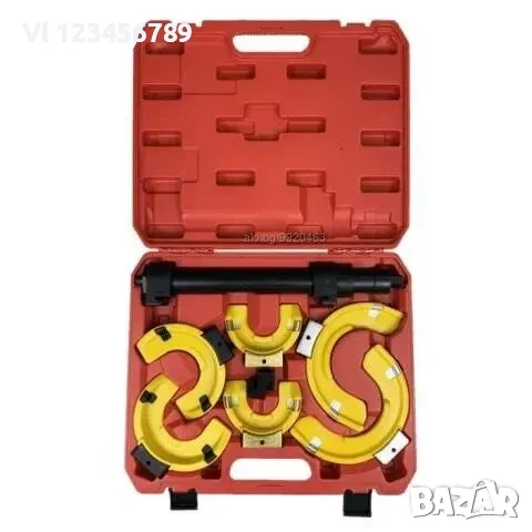 Комплект втулки за скоби за пружини - Преса за монтаж и демонтаж, снимка 3 - Други инструменти - 50803041