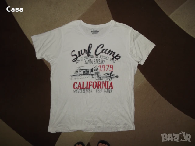 Тениски IDENTIC ,WOB,REWARD  мъжки ,3ХЛ и 5ХЛ /тъмносиня,бяла,сива/, снимка 3 - Тениски - 50911463