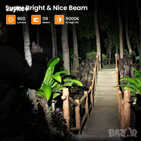 Sofirn SP10 Pro EDC фенерче, AA фенерче с потребителски интерфейс Anduril 2, снимка 6 - Друга електроника - 44735749