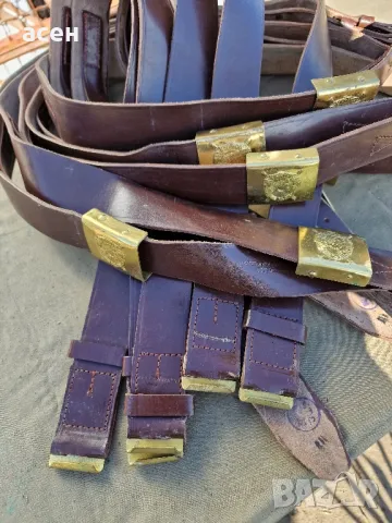 колани войнишки от естествена кожа , снимка 6 - Колани - 49731617