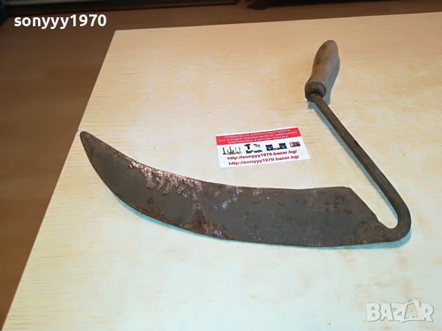 АНТИЧНА КОСА ВНОС ГЕРМАНИЯ 1803221240, снимка 2 - Антикварни и старинни предмети - 36147598