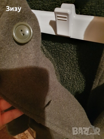 Зелено палто Л размер , снимка 4 - Палта, манта - 52899144