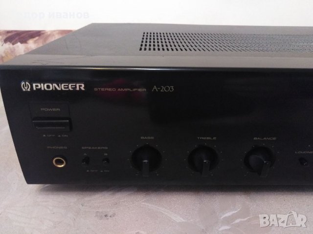 Pioneer a-203, снимка 3 - Ресийвъри, усилватели, смесителни пултове - 39790202