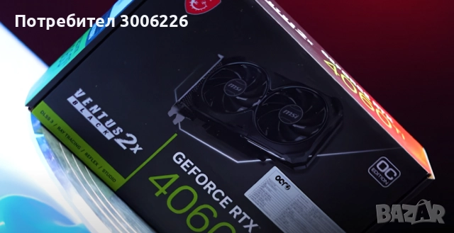 видеокарта MSI Ventus geforce RTX 4060 ti 16g, снимка 3 - Видеокарти - 52841042