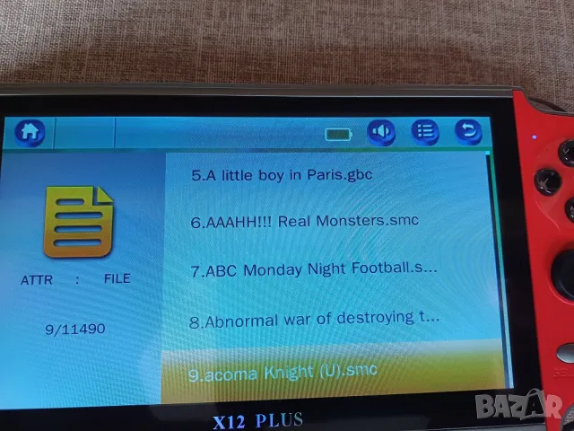 Електронна игра – X12 PLUS, снимка 11 - Други игри и конзоли - 49589226