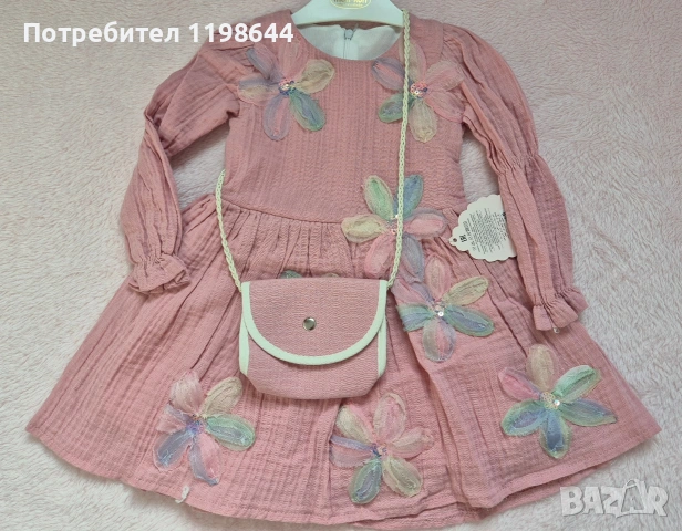 Рокля за момиче, снимка 4 - Бебешки рокли - 53465886