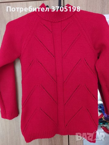 Домашно плетена блуза