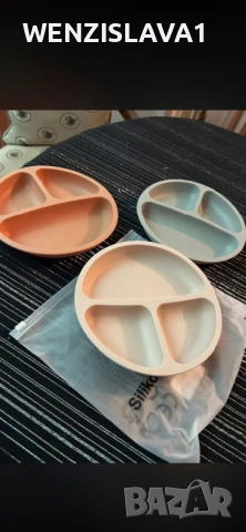 Детски силиконови купи с вакум, снимка 2 - Други - 53673498