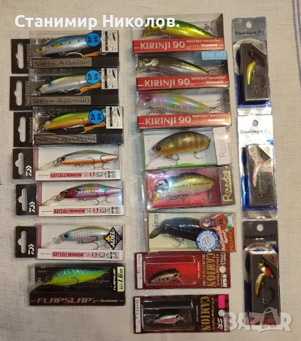 Yamaga Blanks Wizy 610/4pcs,Shimano 25 Twin Power XD C3000HG,Shimano 22 Stella C3000MHG,воблери., снимка 14 - Такъми - 54986716