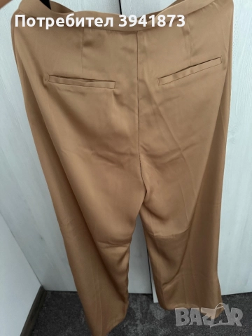 Сатенен дамски панталон H&M, снимка 5 - Панталони - 51442518