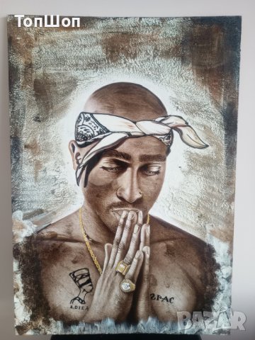 Картина 2 Pac - Tupac Shakur, снимка 1 - Картини - 41043471