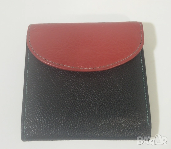 Разноцветно кожено портмоне/портфейл, снимка 2 - Портфейли, портмонета - 51833897