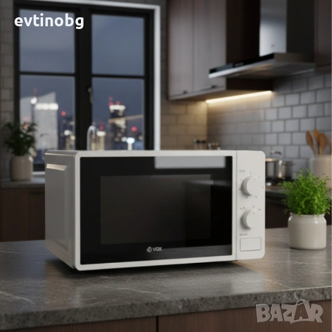 Микровълнова фурна VOX M-30, 700W, 20л с механичен таймер