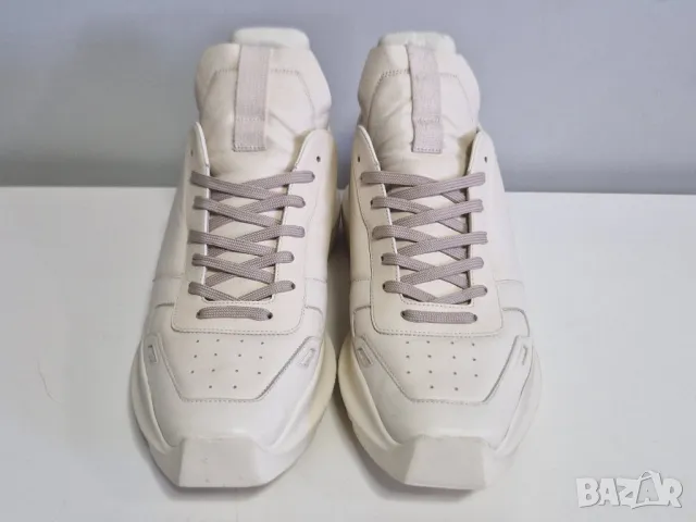 Rick Owens Geth Runner 'Milk', 43 номер, естествена кожа, без забележки, снимка 2 - Маратонки - 48307830