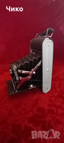 Стар английски мехов фотоапарат Кодак, снимка 16 - Антикварни и старинни предмети - 53776473