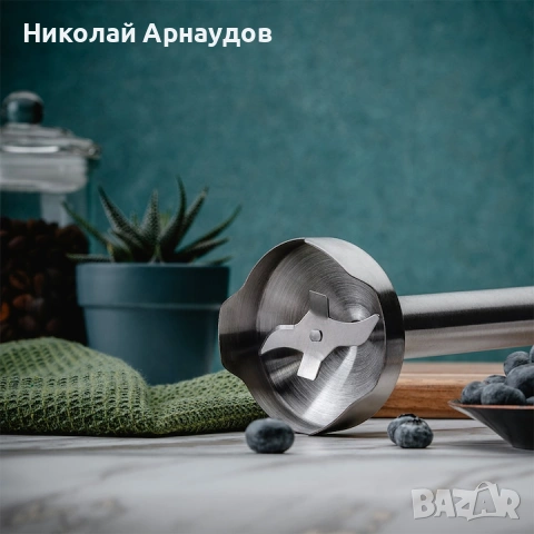 Ръчен пасаторVoltz OV51112JP, 1500W, 2 скорости, Приставка за картофи, Острие от неръждаема стомана , снимка 4 - Чопъри и пасатори - 53607313