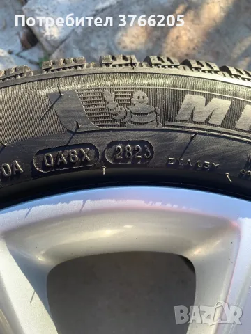 17ки джанти за BMW 5x120 със зимни гуми Michelin Alpin 6, снимка 5 - Гуми и джанти - 48824190